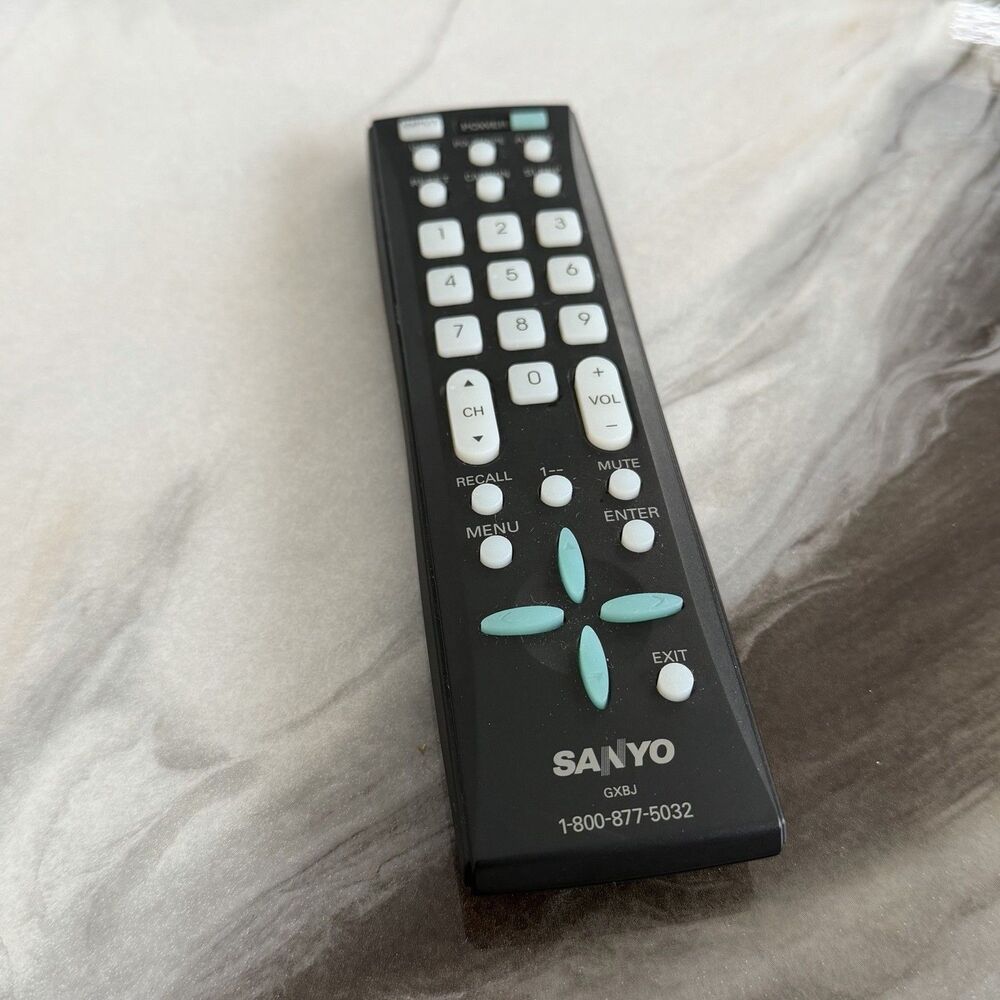 Sanyo GXBJ LCD TV Remote Control DP26648 DP32648 DP37649 DP42848 OEM - Tested